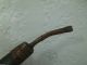 Antique African Wooden Pipe Copper Rare Folk Art Congo Yaka Suku Medicine Bowl Other photo 8