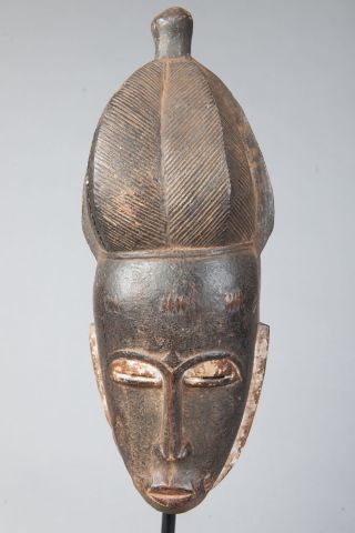 Baule Costume Mask,  Ivory Coast,  African Tribal Arts,  African Masks photo