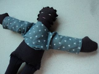 Primitve Folk Art Doll photo