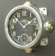 Vintage Nautical Clock Military Clock Master Ship Clock Solid Aluminum & Brass Clocks photo 4