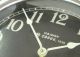 Vintage Nautical Clock Military Clock Master Ship Clock Solid Aluminum & Brass Clocks photo 5