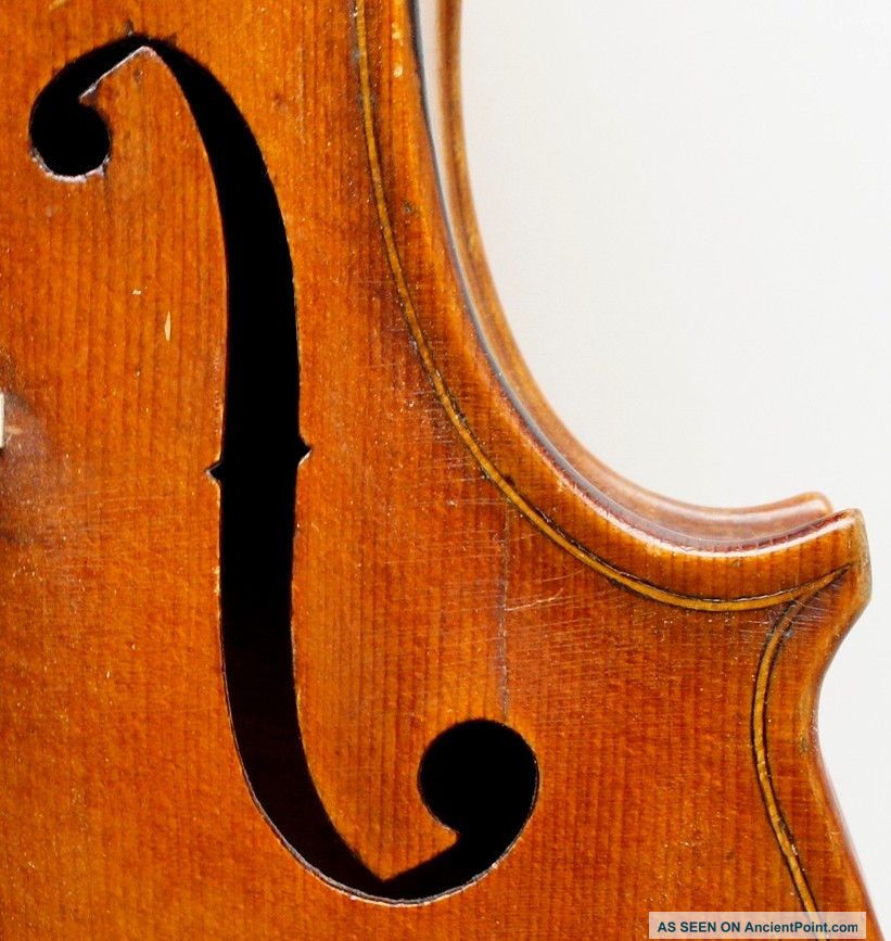 Exceptional Antique Boston Violin By Charles Farley 1918 - American Violin String photo