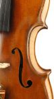 Exceptional Antique Boston Violin By Charles Farley 1918 - American Violin String photo 8
