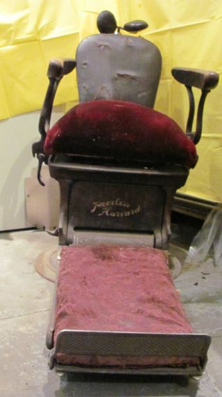 Antique Barber/dentists Chair photo