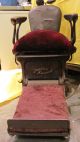 Antique Barber/dentists Chair 1800-1899 photo 1