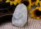 Natural Icy Light Green Drade A Fortune Dragon Jadeite Jade Pendant Tag Necklaces & Pendants photo 1