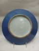 19th Or 18th Century Chinese Blue Monochrome Plate Bowl Plates photo 3