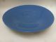 19th Or 18th Century Chinese Blue Monochrome Plate Bowl Plates photo 6