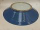 19th Or 18th Century Chinese Blue Monochrome Plate Bowl Plates photo 8