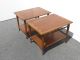 Lane Acclaim Mid Century Modern Walnut Coffee Table & Two End Tables Post-1950 photo 7