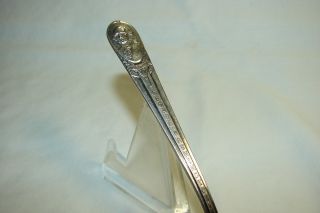George Washington Mt Vernon Collectors Spoon By Wm Rogers,  Vintage Silverplate photo