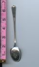 Louis Xiv Pierced Olive Spoon Sterling Silver By Towle 6 - 1/2 Inch Mono Flatware & Silverware photo 2