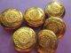 12 Pieces Antique,  Vintage Buttons From Iron - Brass From 30 - 50tis Buttons photo 1