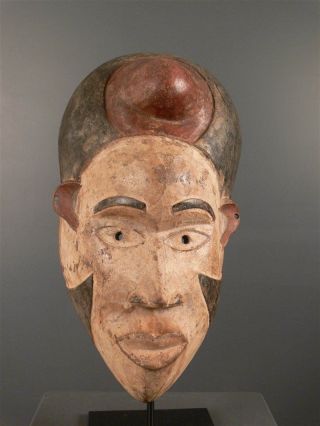 Congo Tribal African Bakongo Mask. . photo