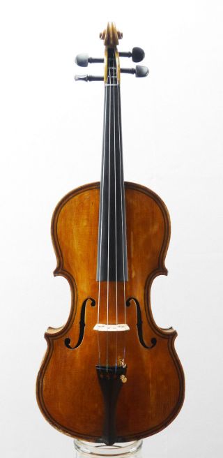 Antique Italian Valter Bisogno Anno 1909 Labeled 4/4 Old Master Violin photo