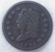1814 Classic Head Large Cent F+/vf Detailing S - 294 Rare Crosslet 4 Variety The Americas photo 2