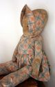 ❢naive Primitive Folk Art Fabric Cloth Creapy Stuffed Doll Early Old Antique ை Primitives photo 7