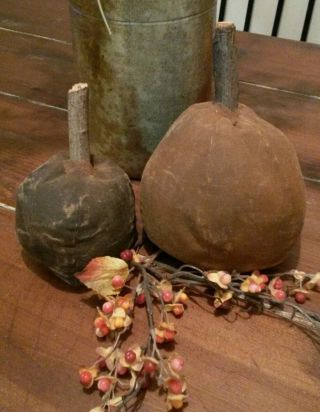 Hand Made Primitive Pumpkin Bowl Fillers photo