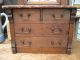 Early Antique Doll Dresser And Wash Stand Hand Made Primitives photo 6