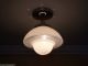((deco) Vintage Ceiling Lamp Light Glass Shade Fixture Kitchen Bath Hall Chandeliers, Fixtures, Sconces photo 4