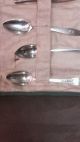 Antique Sterling Silver Flatware Set.  Very Old And Rare Flatware & Silverware photo 1