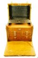 Antique Wood Japanese Dental Instrument Box Portable Travel Medicine Dentist Boxes photo 1