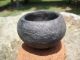 Native American Style Clay And Crushed Shell Engraved Pottery Bowl Bowls photo 2