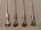 Towle Sterling Silver Flatware Antique 1895 Old Colonial 4 Iced Tea Spoons Ice Flatware & Silverware photo 4