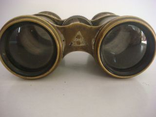 Vintage Brass Opera Glasses Victorian Property Of The International Opera Glass photo