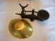 Antique Old Candy? Pharmacy? Scale Brass Tray Primitives photo 3