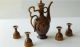 Old Chinese Porcelain Brown Flagon 1900 - 1940 Vases photo 1