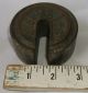 Antique Vintage Hanging Weight Scale Weight 40 Oz.  Marked 