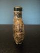 Unusual 19th C.  Antique Chinese Puddingstone Snuff Bottle Snuff Bottles photo 1