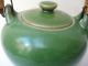 Antique Chinese H/panted Green Teapot Teapots photo 4