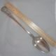 Antique Scottish Sterling Silver Stuffing - Basting Spoon,  C.  1844,  King Pattern Flatware & Silverware photo 3