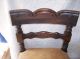 Hand Carved Rustic Pine Desk Chair In Buckskin Leather (sc13) Post-1950 photo 1