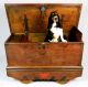 Antique Magnificent Blanket Chest Heroic Dovetailed 6 - Board Box Trunk 1800-1899 photo 8