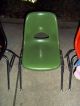 Mid - Century Modern Herman Miller Style Krueger 3 Stacking Child ' S Scoop Chairs 1900-1950 photo 2