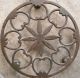 Antique Brass Trivet Flat Footed Feet Made In H.  H.  India Trivets photo 3