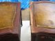 2 - Antique Leather Top Mahogany End Tables/night Stands,  Pick - Up Only. 1900-1950 photo 11