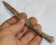 Ancient Anglo - Saxon Iron Complete Small Blade With Bone Handle 800 - 900 Ad British photo 1