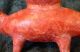 Pre Columbian Terracotta Jalisco Llama Vessel Artifact Pottery Intense Color Coa The Americas photo 4