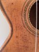Romantic Guitar Antique Old Bass Parlor Parlour Classical Or Acustic German String photo 7