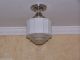() Vintage Art Deco 30 ' S 40 ' S Ceiling Light Lamp Fixture Chandeliers, Fixtures, Sconces photo 1