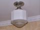 () Vintage Art Deco 30 ' S 40 ' S Ceiling Light Lamp Fixture Chandeliers, Fixtures, Sconces photo 5