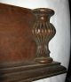 Antique Architectural Wood Fineal Pediment Wall Art Plaque Shelf Hat Hook Rack Pediments photo 4