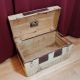 Dome Top Child Doll Toy Trunk,  Wood Storage Chest,  26x15x14 Unknown photo 2