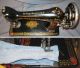 Serviced Antique 1921 Singer 66 - 1 Red Eye Treadle Sewing Machine Works See Video Sewing Machines photo 5