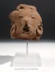 Pre Columbian Pottery Male Chief Dignitary Head Veracruz 600 Ad The Americas photo 1