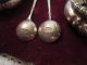 Antique English Silver Sterling Salt Pepper Mustard Spoons Set Fitted Case Salt & Pepper Shakers photo 7